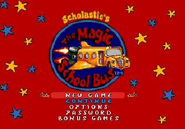 Magic School Bus, The (USA) screen shot title